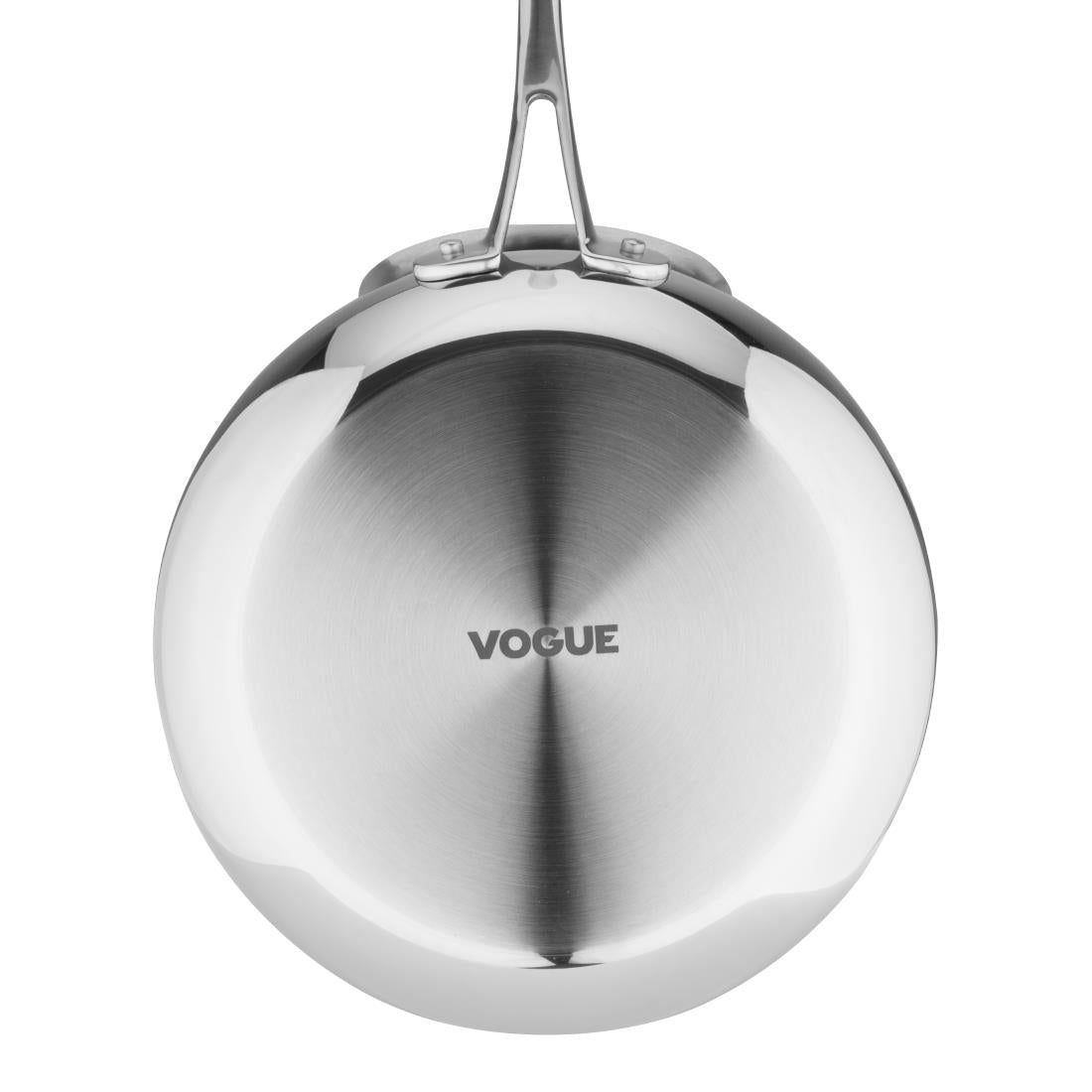 GP189 Vogue Tri-Shield Stainless Steel Frying Pan with Clad Coating 28cm
