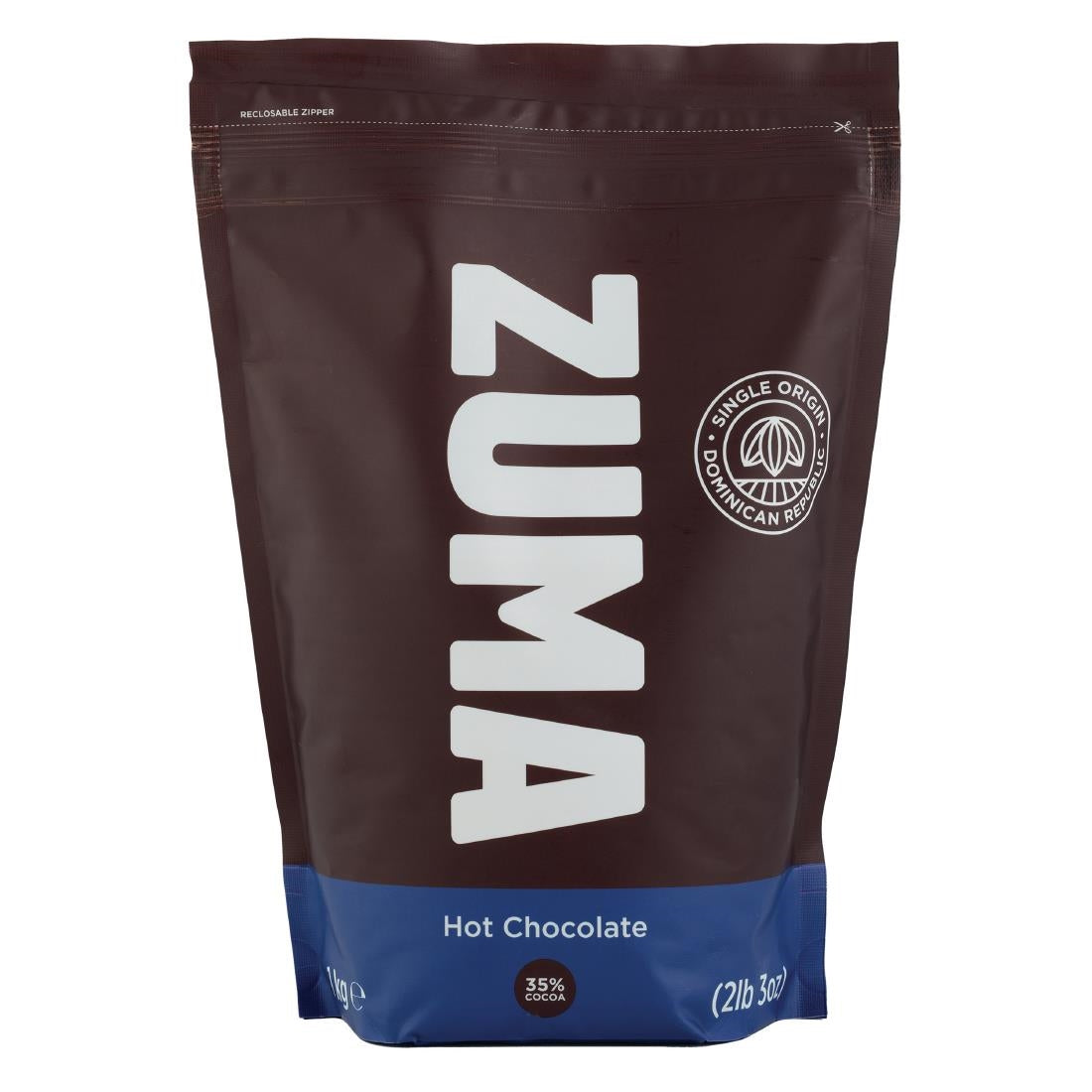 GP391 Zuma Dominican Republic Origin Hot Chocolate 1kg Bag