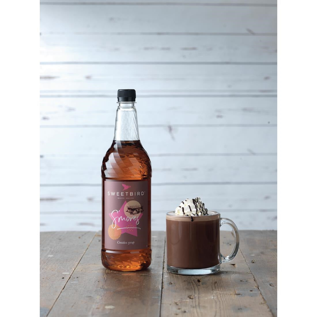 GP397 Sweetbird S'mores Syrup 1Ltr Bottle