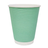 GP422 Fiesta Disposable Coffee Cups Ripple Wall 340ml / 12oz Pack Quantity: 500 GP422