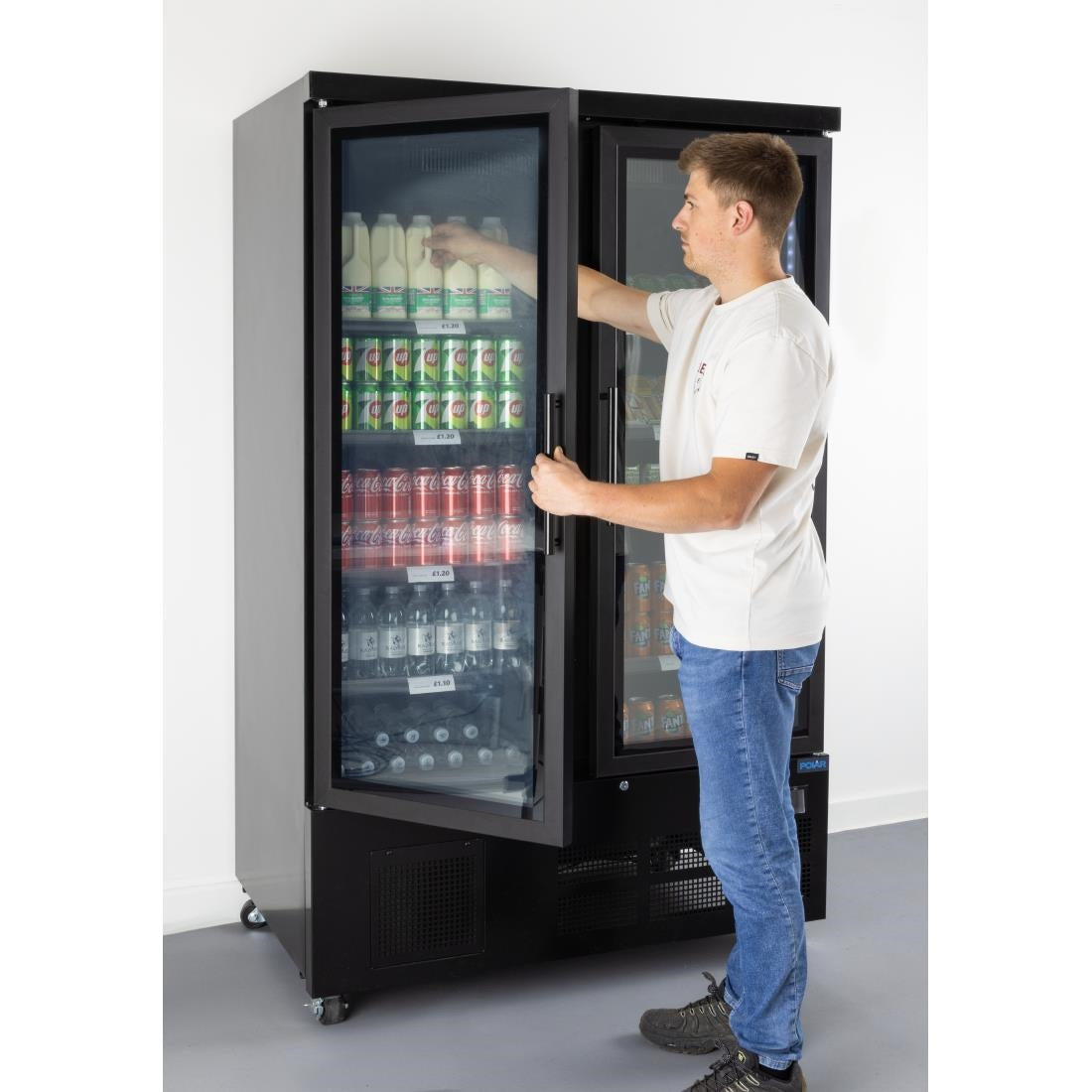 GP485 Polar G-Series Multideck Fridge with Double Doors