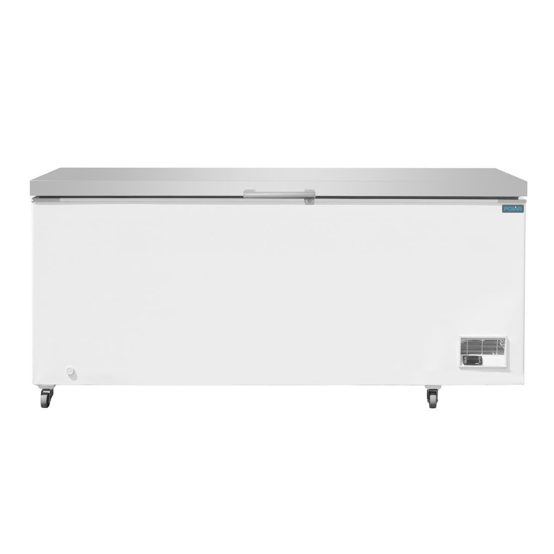 GP898 Polar G-Series Chest Freezer with Stainless Steel Lid 581Ltr