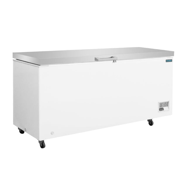 GP898 Polar G-Series Chest Freezer with Stainless Steel Lid 581Ltr