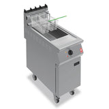 Falcon F900 Free Standing Propane Gas Filtration Fryer on Castors G9341F