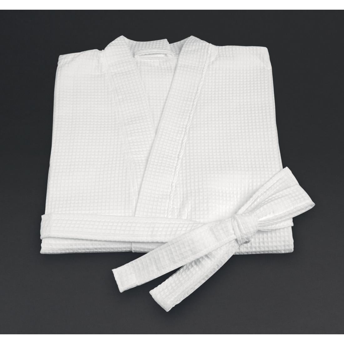 Mitre Essentials Honeycomb Bathrobe White XL