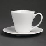 GT928 Royal Porcelain Classic White Tea Cup Saucer 145mm (Pack of 12)