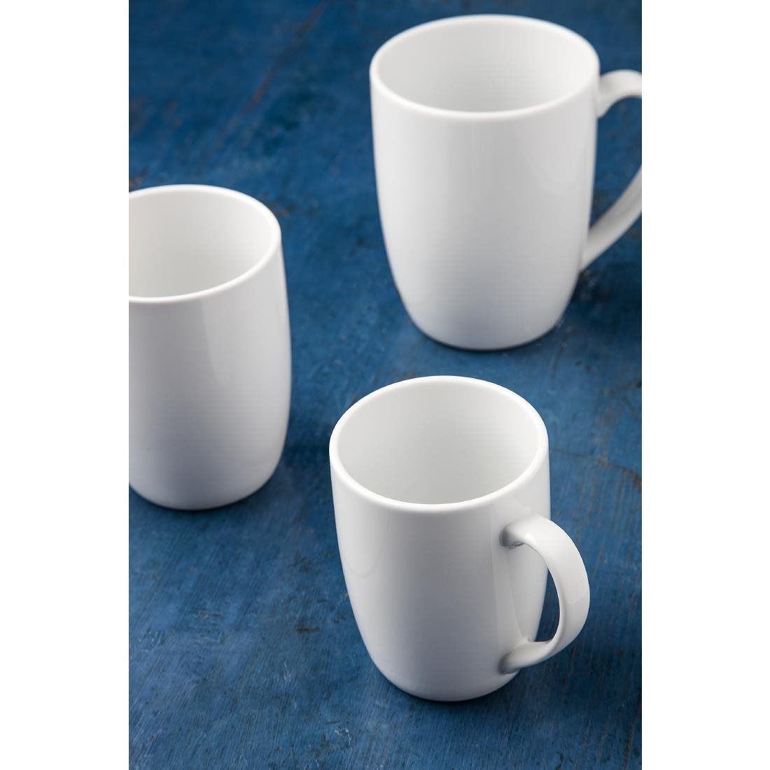 GT945 Royal Porcelain Classic White Mug 350ml (Pack of 12)