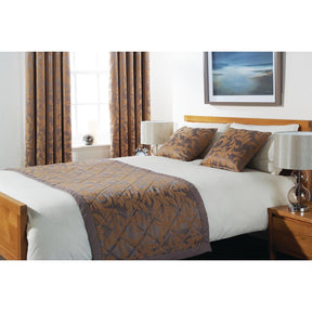 Mitre Essentials Kensington Bedspread Greystone Single