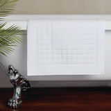 Luxury Savanna/B Towels White - Bath Mat - 50x80cm