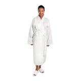 Mitre Essentials Honeycomb Bathrobe White XL