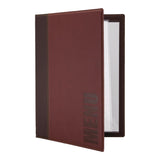 H717 Securit Contemporary Menu Cover  A4