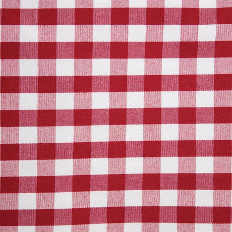 HB582 Mitre Comfort Gingham Tablecloth Red 1320 x 1320mm