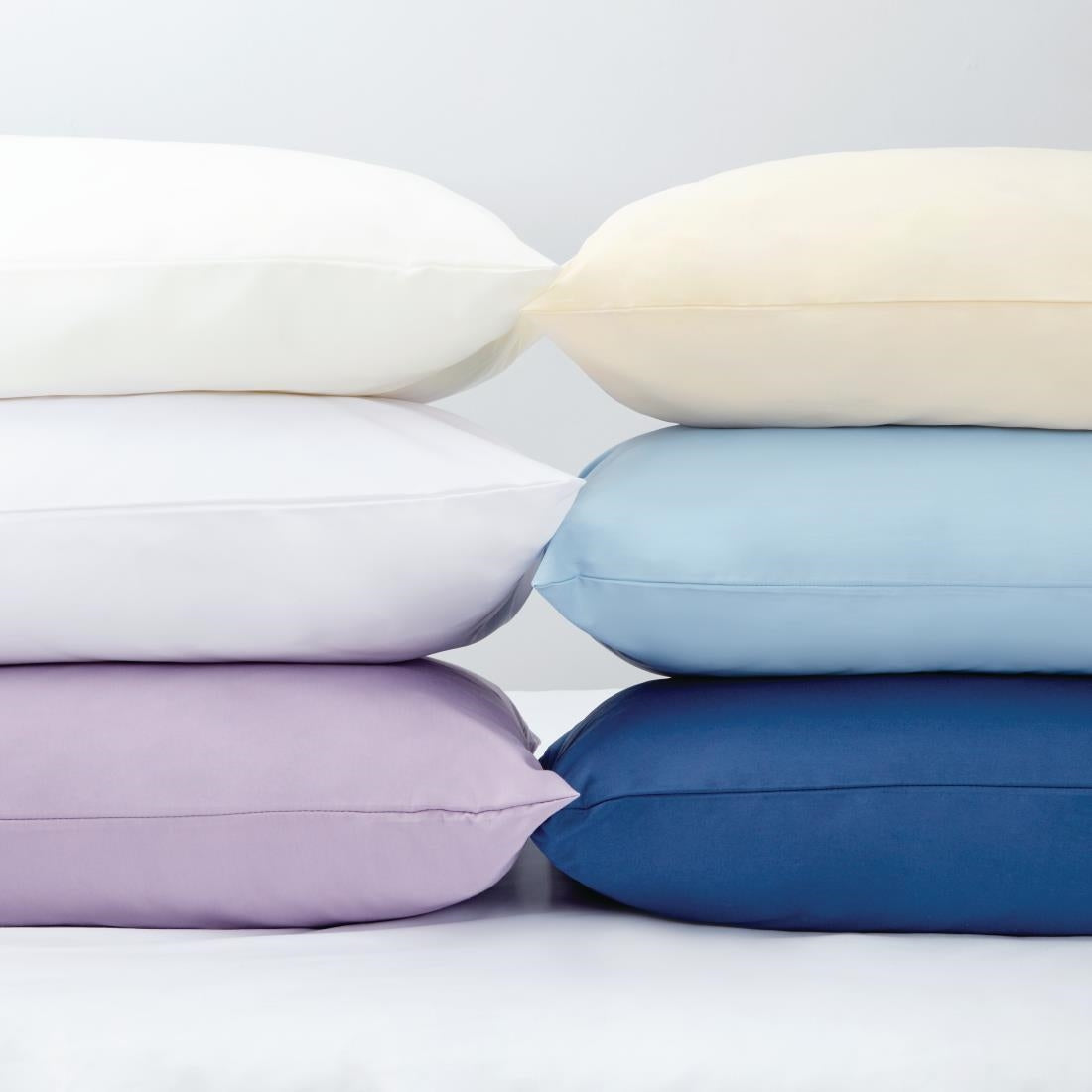HB950 Mitre Essentials Temir Housewife Pillowcase Navy (2 pack)