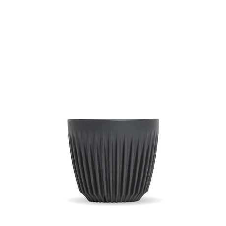 6oz Charcoal HuskeeCup Bulk (x48) - - BioPak commercial catering consumable