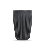 12oz Charcoal HuskeeCup Bulk (x48) - - BioPak commercial catering consumable