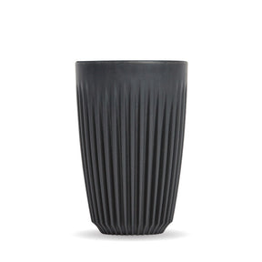 12oz Charcoal HuskeeCup Bulk (x48) - - BioPak commercial catering consumable