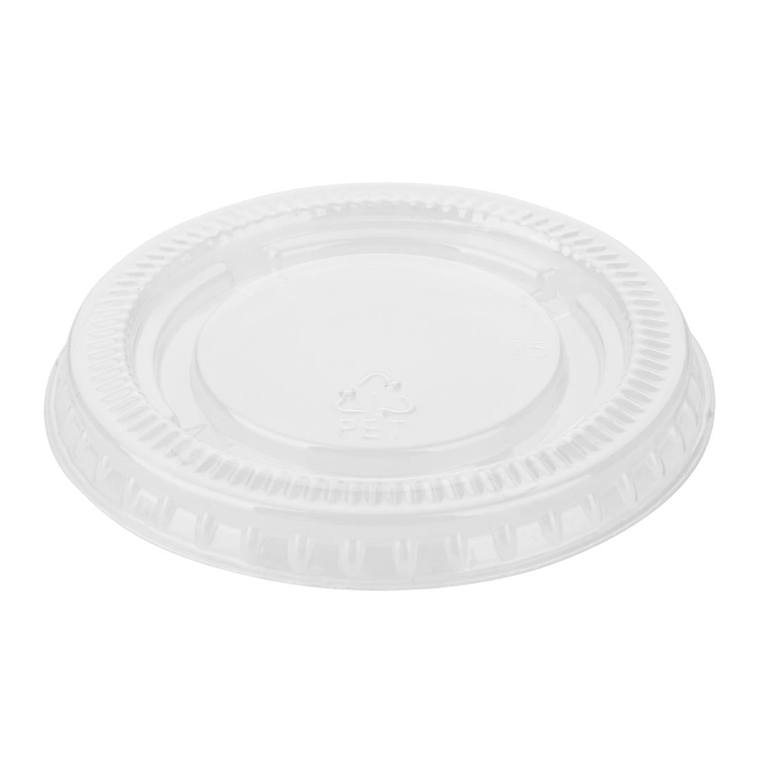 HC268 Fiesta Recyclable PET Lid for Portion Pots (Pack of 1000)