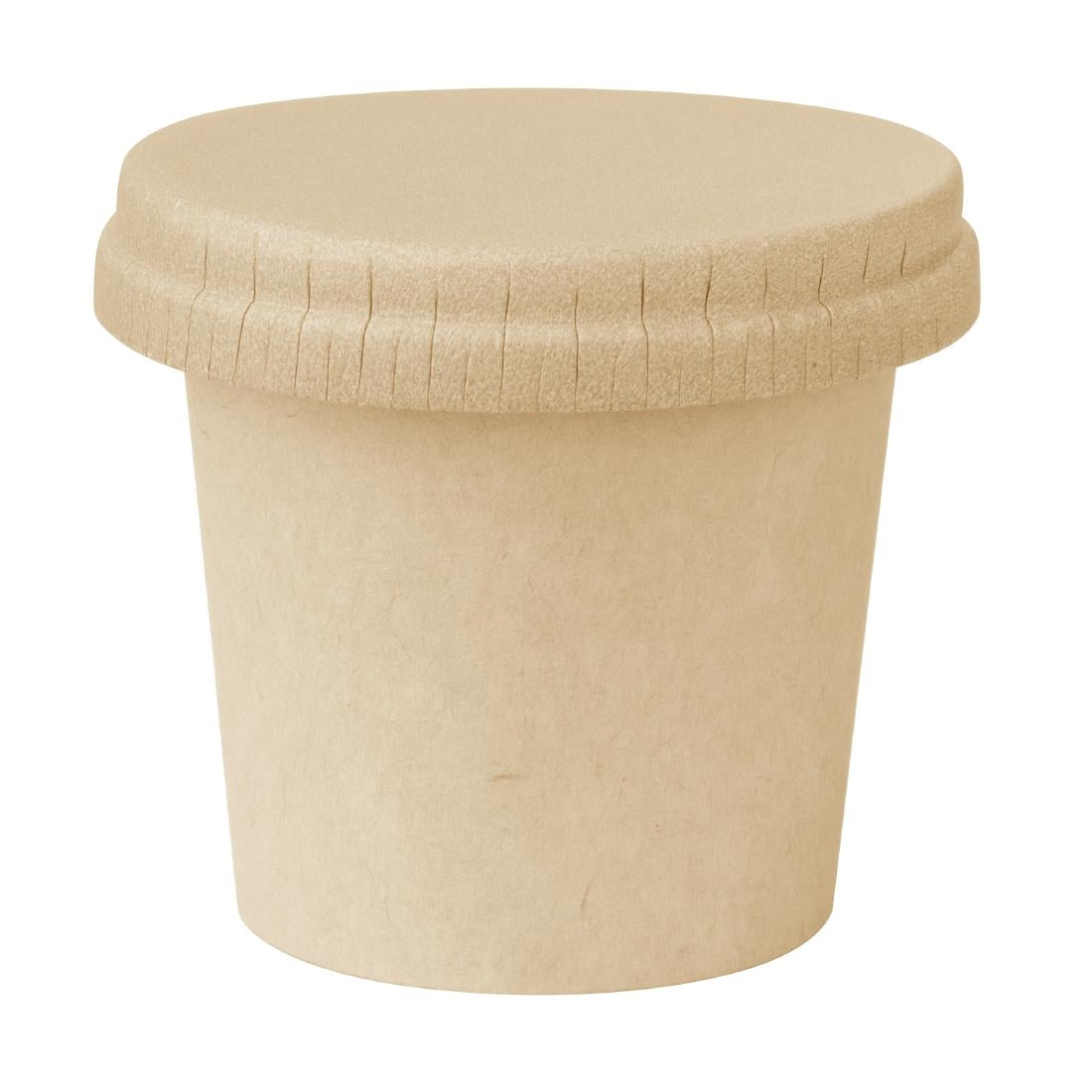 HC269 Fiesta Recyclable Paper Lids for Portion Pots (Pack of 1000)