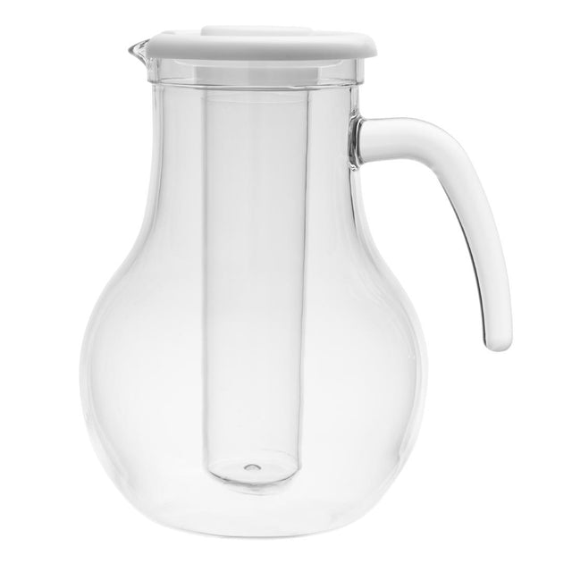 HC356 Olympia Kristallon Jug With Cooling Tube Polycarbonate Plain 1600ml