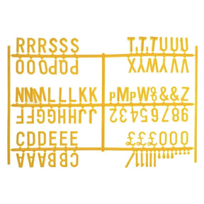 HC766 Beaumont Peg Board 20mm Yellow (Pack of 6) - JD Catering Equipment Solutions Ltd