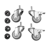 HC847 Vogue Castors for Vogue Stainless Steel Tables (Pack of 4)