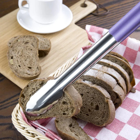 HC853 Vogue Colour Coded Serving Tong Purple 405mm - JD Catering Equipment Solutions Ltd