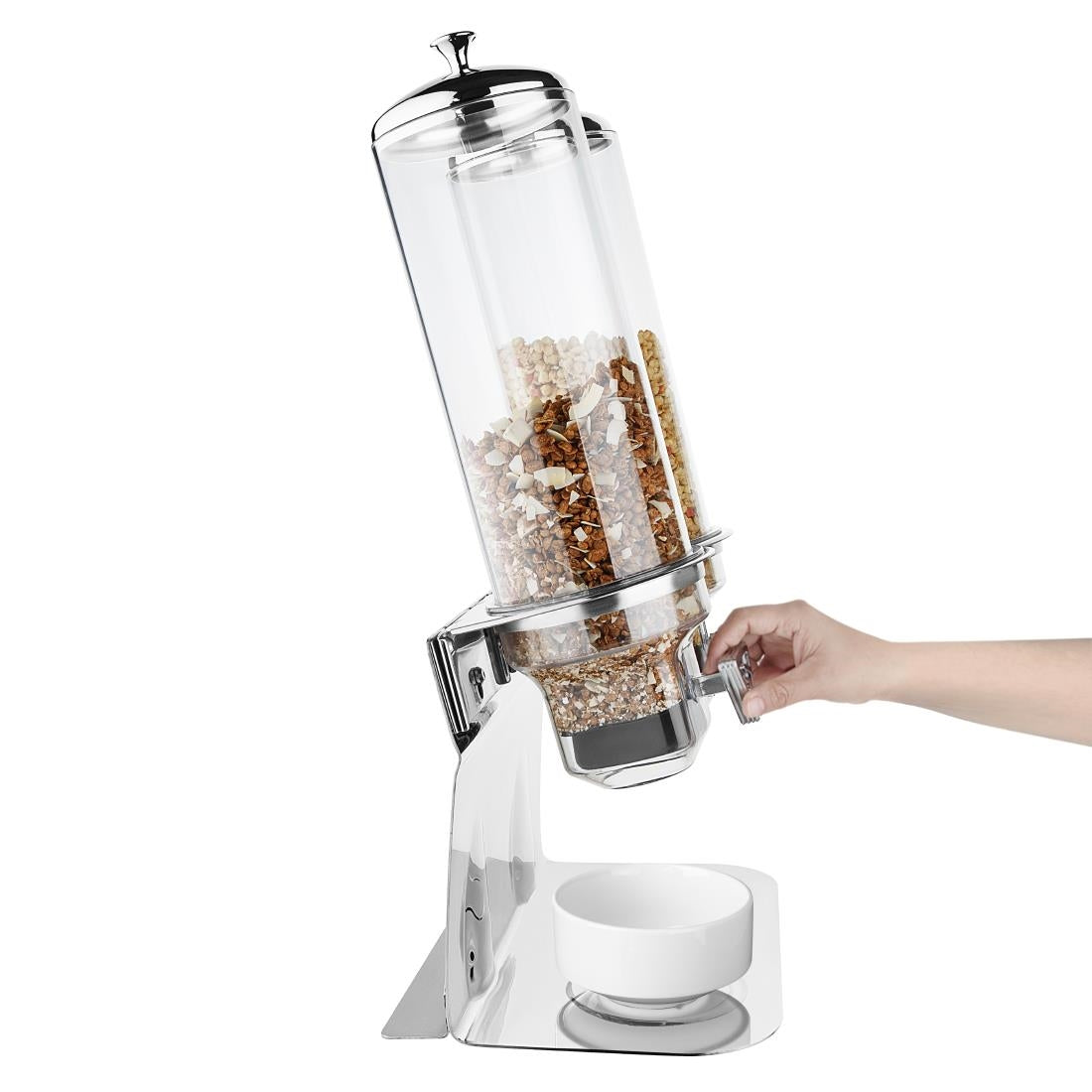 HC897 Olympia Cereal Dispenser Double 2x 4Ltr