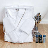 HD127 Mitre Heritage Ambassador Bathrobe and Slipper Set with Storage Bag
