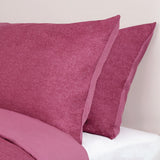 HD381 Mitre Essentials Opal Duvet Cover Plum Double