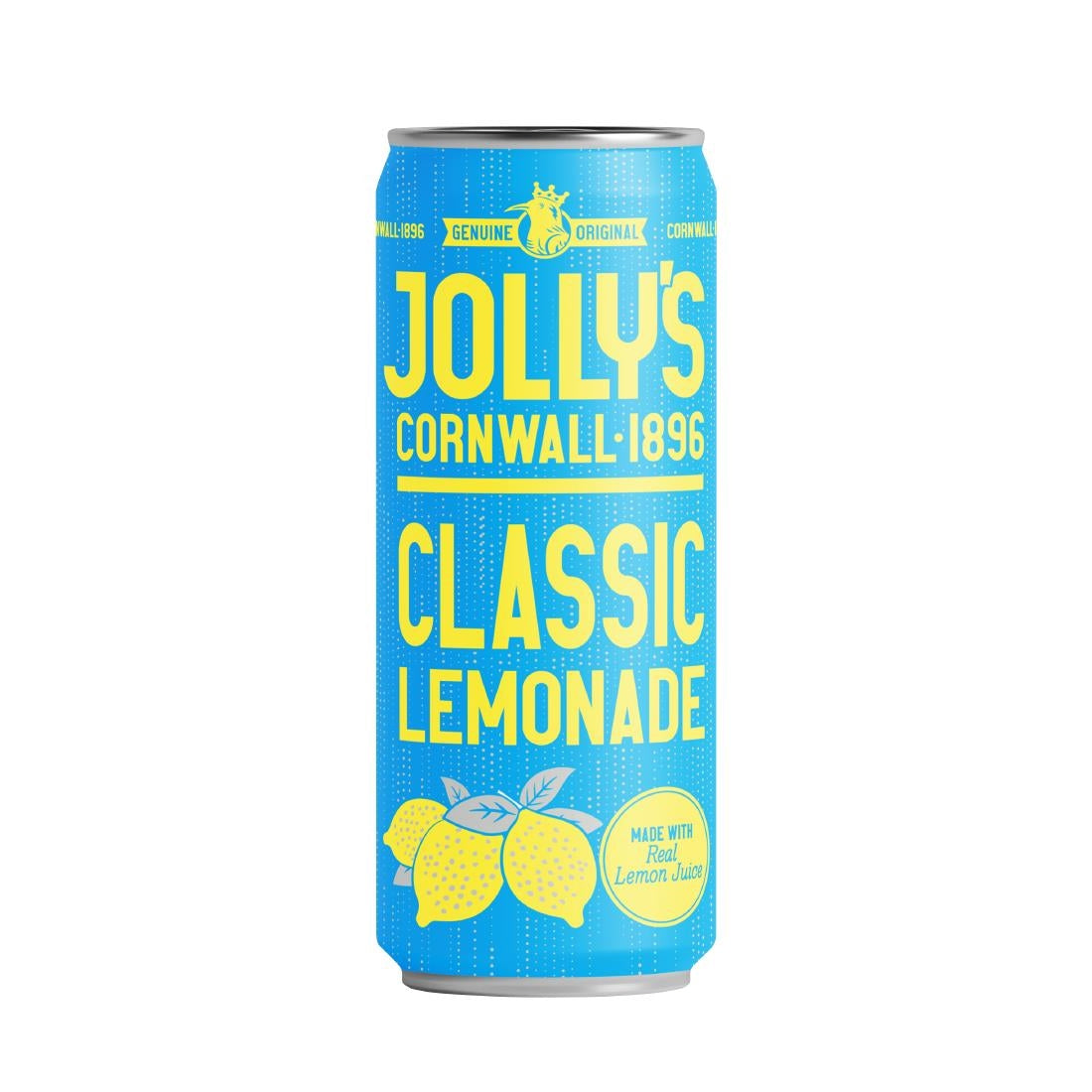 HN940 Jolly's Cornish Classic Lemonade Cans 250ml (Pack of 24)