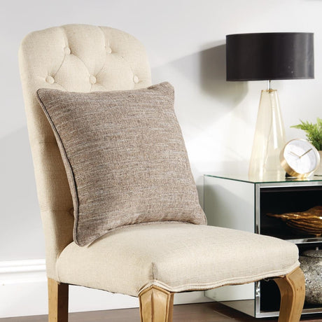HP009 Mitre Polaris Throw Cushion Mocha 43 x43cm