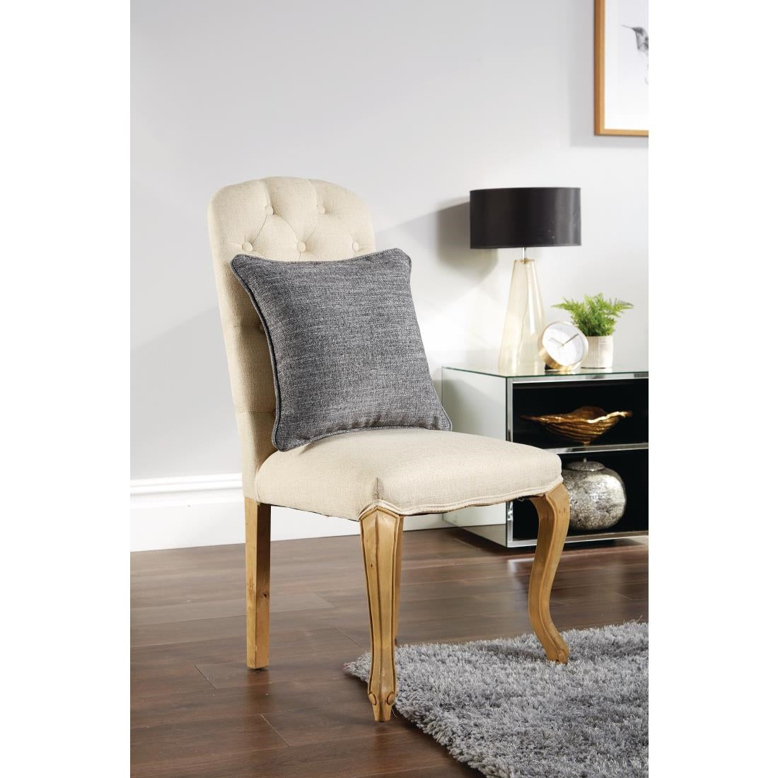 HP010 Mitre Polaris Throw Cushion Coal 43 x43cm
