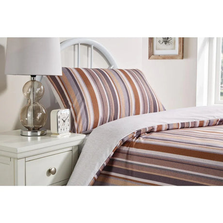 HP040 Mitre Essentials Fiorella Duvet Cover Graphite Single - JD Catering Equipment Solutions Ltd