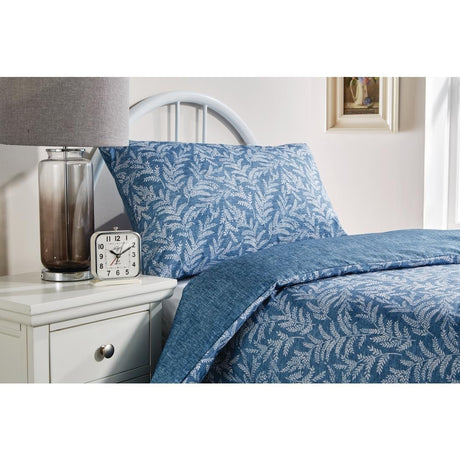 HP036 Mitre Essentials Fiorella Pillowcase Indigo