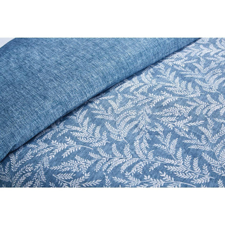 HP041 Mitre Essentials Fiorella Duvet Cover Indigo Single - JD Catering Equipment Solutions Ltd