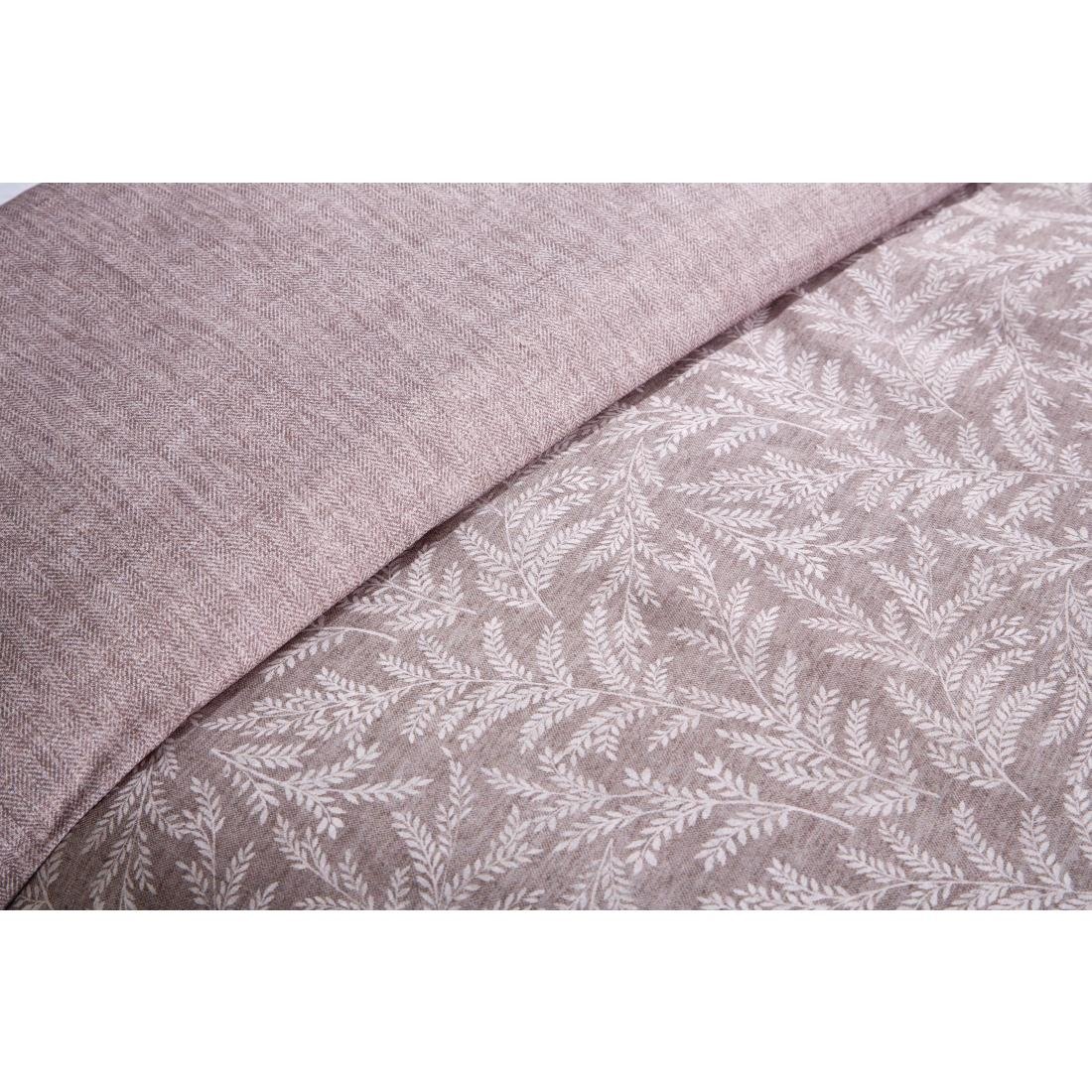 HP037 Mitre Essentials Fiorella Pillowcase Taupe