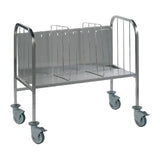 HP722 Matfer Bourgeat Tall 400 Plate Trolley - JD Catering Equipment Solutions Ltd