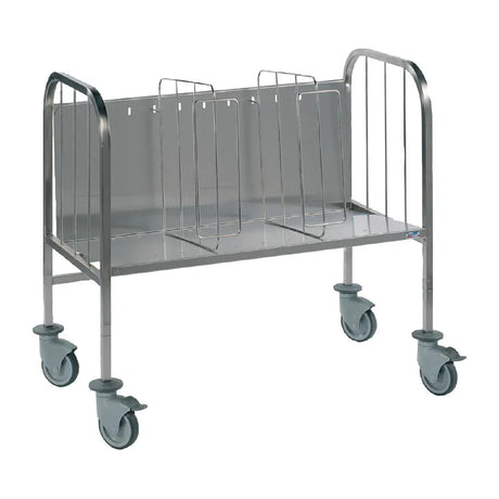 HP722 Matfer Bourgeat Tall 400 Plate Trolley - JD Catering Equipment Solutions Ltd