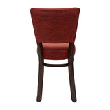 HP752 Oregon Dining Chair in Shetland Scarlet (Pack of 2)
