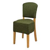 HP771 Hanoi Dining Chair In Soft Oak with Shetland Forest Seatpad (Pack of 2)