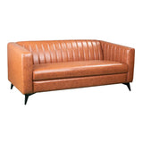 HP795 Capri 2 Seat Sofa in Bison Tan Vinyl - JD Catering Equipments Ltd