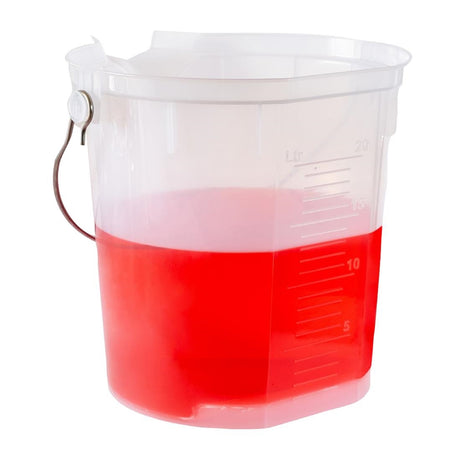HP874 Pro-Measures Polypropylene Measuring Bucket 20Ltr