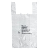 HP875 Fiesta Recyclable Large White Carrier Bag (1000 Pack)