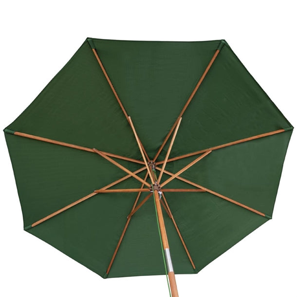 HP893 Rowlinson Picnic Table 5ft with Green Parasol 2.7m & Base 15kg