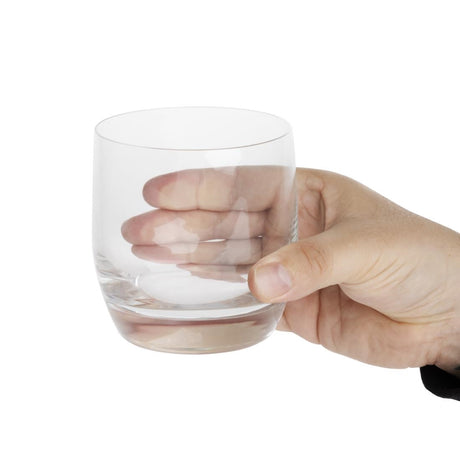 HP930 - Olympia Verona Double Rocks Crystal Tumblers 395ml (6 pack)