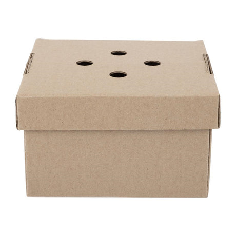 HP942 Fiesta Compostable Fold-Out Burger Boxes (100 Pack)