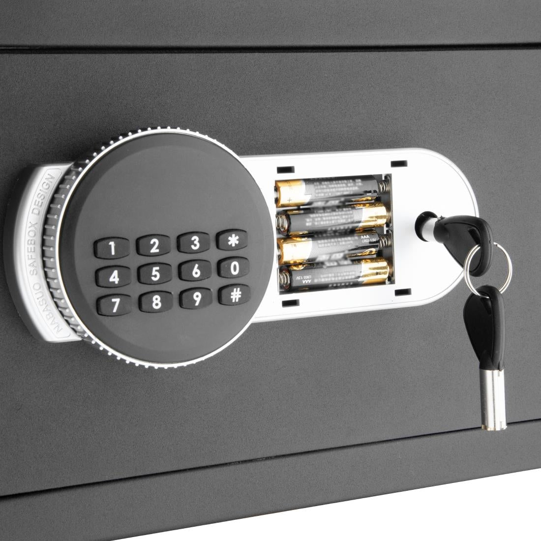 HP950 - Bolero Standard Hotel Room Safe Black 200x310x200mm