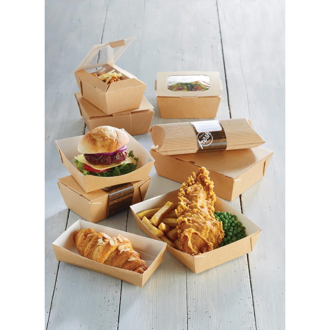 HP952 Huhtamaki Taste Small Food to Go Box (Pack of 360)