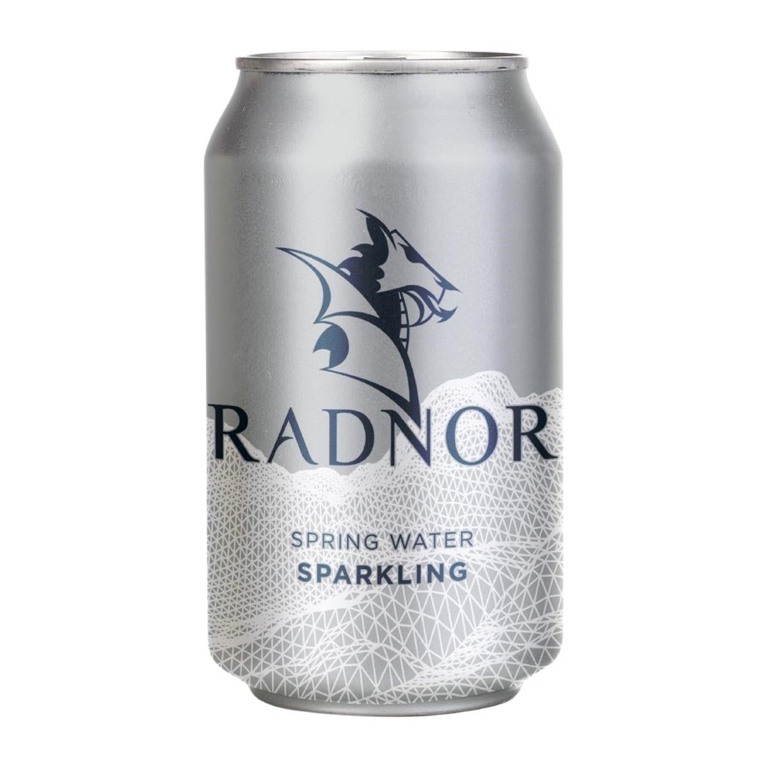 HP973 Radnor Sparkling Spring Water Cans 330ml (Pack of 24)