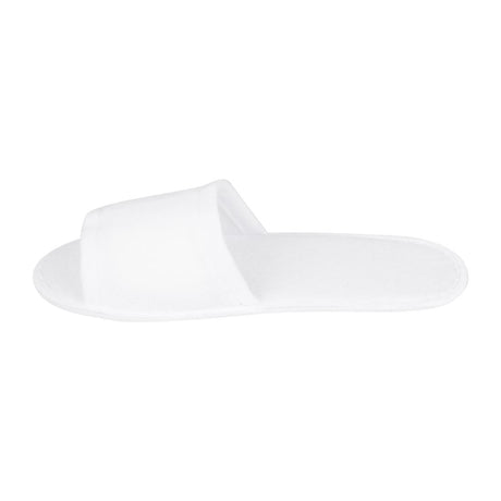 HR095 Mitre Essentials Slipperlite Open Toe Slippers White